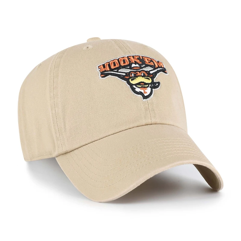 Casquette ajustable « Youth '47 » kaki Texas Longhorns Clean Up
