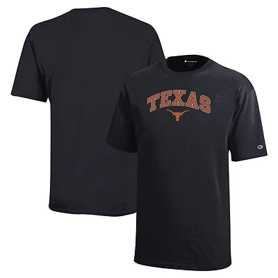 Youth Champion Texas Orange Longhorns Arch Over Logo T-Shirt