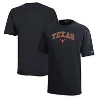 Youth Champion Texas Orange Longhorns Arch Over Logo T-Shirt