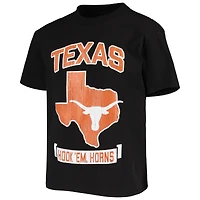 T-shirt Champion de la jeunesse noir Texas Longhorns Strong Mascot