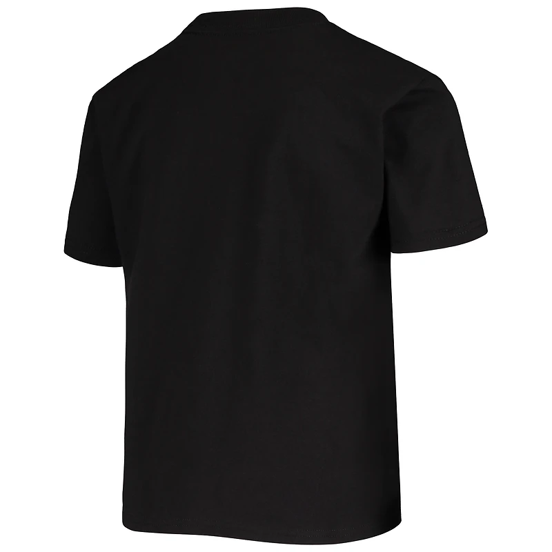 T-shirt Champion de la jeunesse noir Texas Longhorns Strong Mascot
