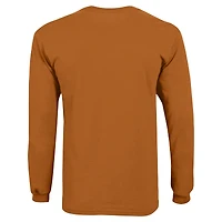 Champion de la jeunesse Texas Orange Longhorns Arch Over Logo T-shirt à manches longues