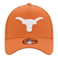 Youth New Era Burnt Orange Texas Orange 9FORTY A-Frame Adjustable Hat