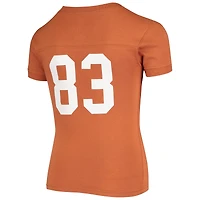 Youth Wes & Willy Orange/White Texas Longhorns Team Football Pajama Set