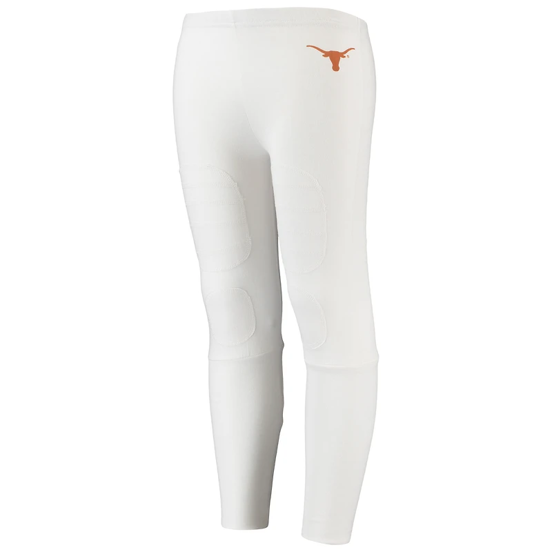 Youth Wes & Willy Orange/White Texas Longhorns Team Football Pajama Set