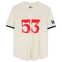 Adolis García Texas Rangers Autographed Cream Nike City Connect Replica Jersey 