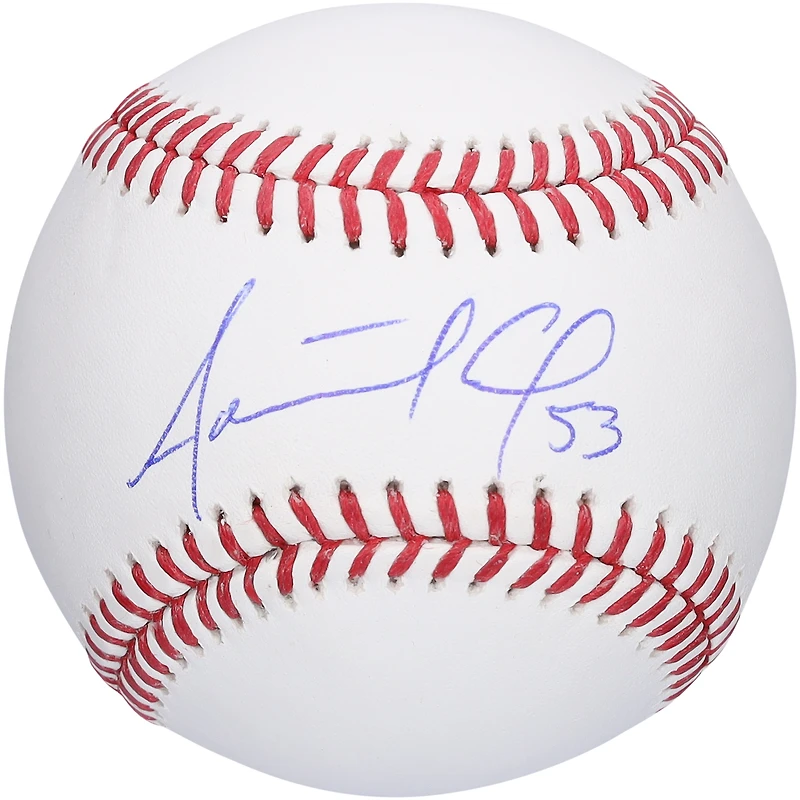 Adolis Garcia Texas Rangers Autographed Baseball