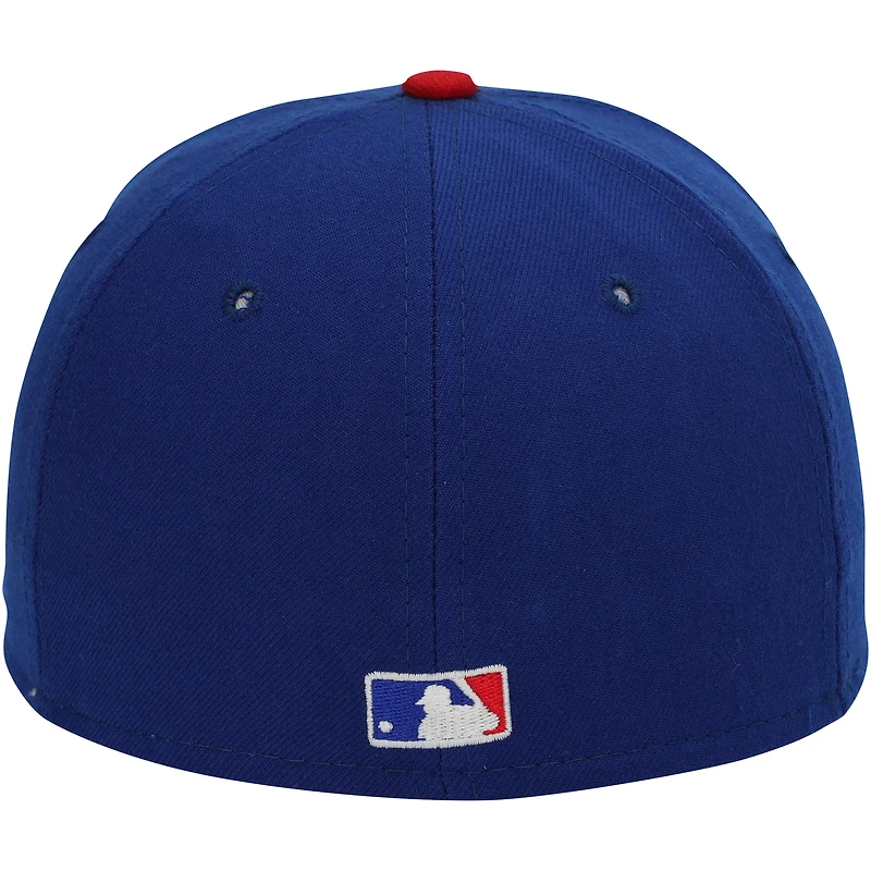 Adolis Garcia Texas Rangers Autographed Throwback New Era Cap 