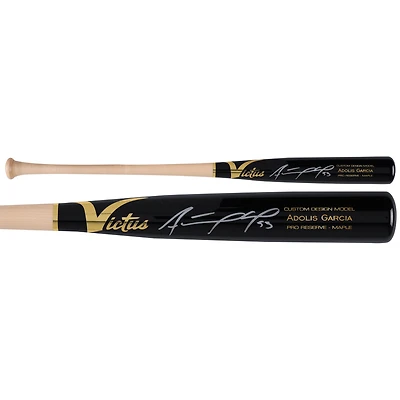 Adolis Garcia Texas Rangers Autographed Victus Game Model Bat