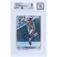 V106832 Ranger Corey Seager Texas Rangers Autographié 2022 Topps Chrome Refractor #101 Beckett Fanatics Witnessed Authentifié 9/10 Carte Corey Seager AUT TPP TRADING CARDS 45646 AUTTRC CA01B00086 #4