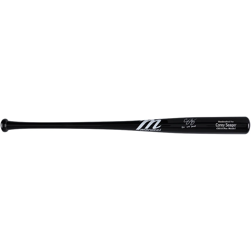 Corey Seager Texas Rangers Autographed 2023 MLB World Series Champions Marucci Game Model Bat with "2X WS MVP" Inscription