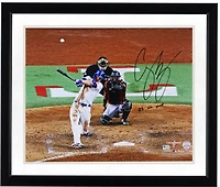 Corey Seager Texas Rangers Autographed 2023 World Series Champions 16" x 20" Hitting Photograph with "23 WS MVP" Inscription
