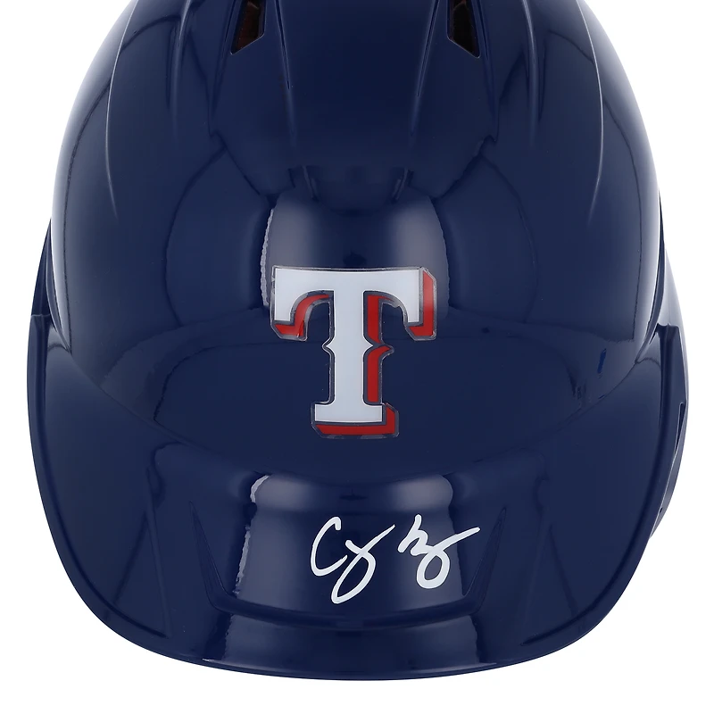 Corey Seager Texas Rangers Autographed Rawlings Mach Pro Replica Batting Helmet