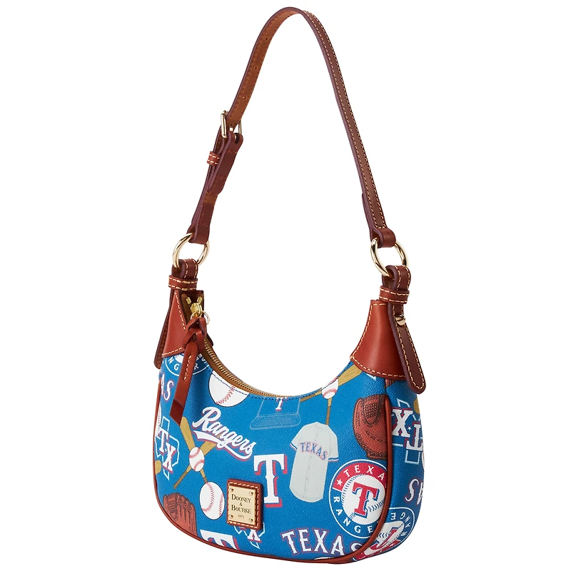Dooney & Bourke Texas Rangers Luca Leather Hobo Purse