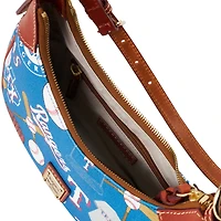 Sac hobo en cuir Dooney & Bourke Texas Rangers Luca