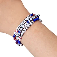 Lot de 3 bracelets d'amitié FOCO Texas Rangers
