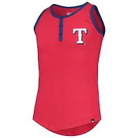 NWE RANGER RED Junior GIRLS HENLEY TANK TANYTHGRL