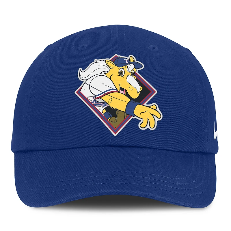 Infant Nike Royal Texas Rangers Mascot Club Flex Hat
