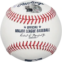 Ivan Rodriguez Texas Rangers Autographed Baseball with Multiple Inscriptions