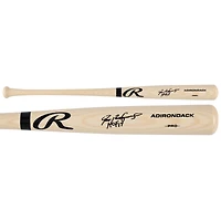 Ivan Rodriguez Texas Rangers Autographed Blonde Rawlings Pro Bat with "HOF 17" Inscription