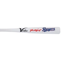Ivan Rodriguez Texas Rangers Autographed Victus Team ID Mini Bat
