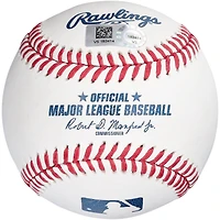 Jacob DeGrom Texas Rangers Autographed Baseball