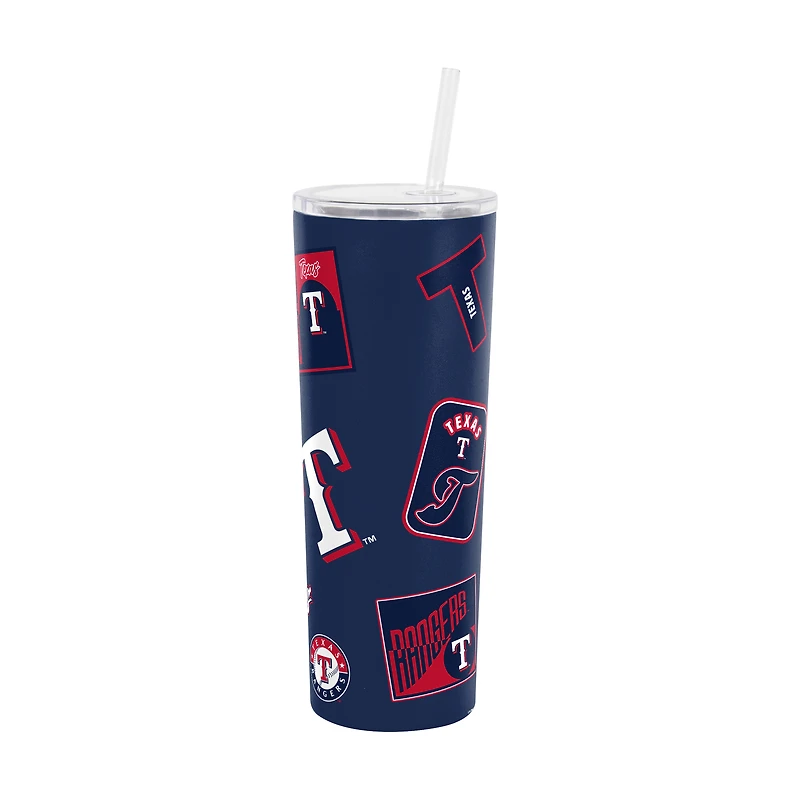 Gobelet isotherme à paille Dreamweave 30 oz Logo Brands Texas Rangers