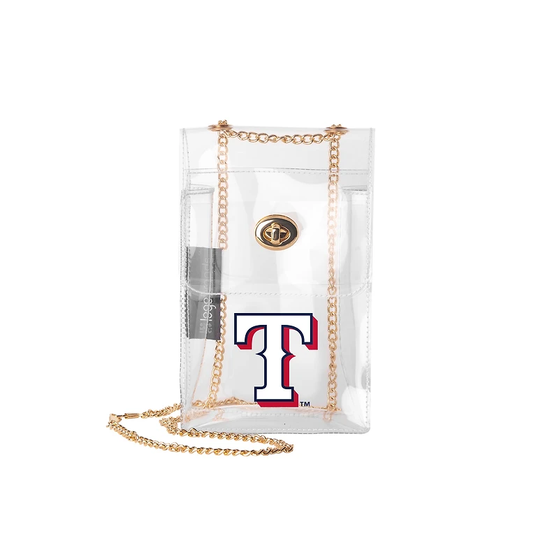 Sac bandoulière transparent essentiel Logo Brands Texas Rangers