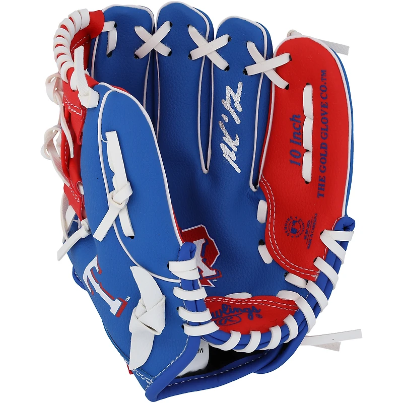 MacKenzie Gore Texas Rangers Autographed Rawlings Replica Glove