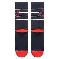 Male Stance Navy Texas Rangers 2023 MLB City Connect Crew Socks