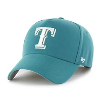 Men's '47  Teal Texas Rangers Ballpark Offside Adjustable Hat