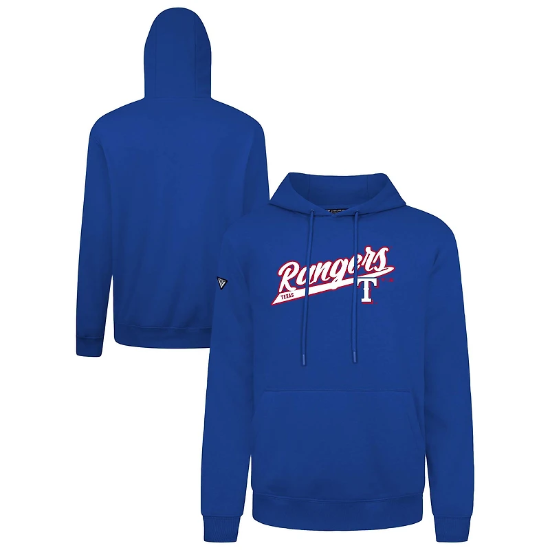 Sweat à capuche en polaire Levelwear Royal Texas Rangers Podium pour homme