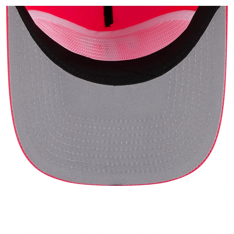 Casquette ajustable de golfeur de tous les jours rose Texas Rangers de New Era pour homme