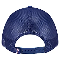 Men's New Era  Royal Texas Rangers Minimalist 9FORTY A-Frame Adjustable Hat