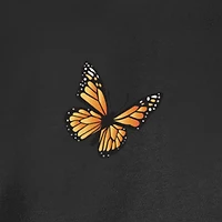 Men's New Era x Felt  Black Texas Rangers T-Shirt