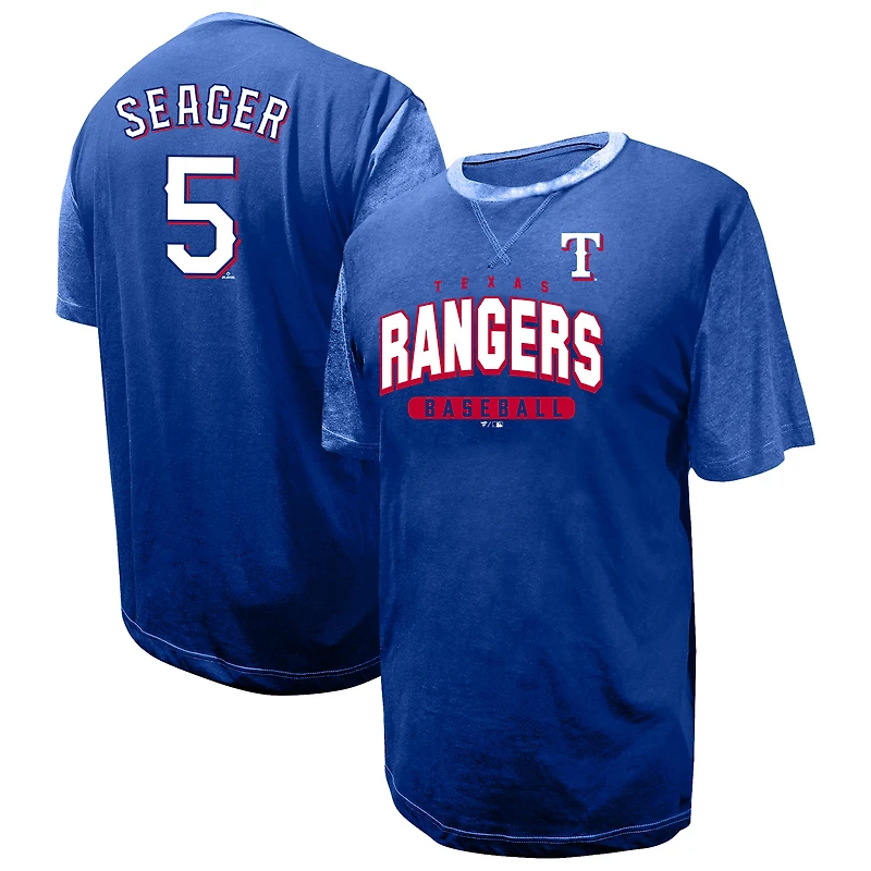 Men's Profile Corey Seager Royal Texas Rangers Big & Tall Name Number T-Shirt