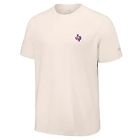 T-shirt Tommy Bahama Cream pour homme des Texas Rangers Fly Ball Club