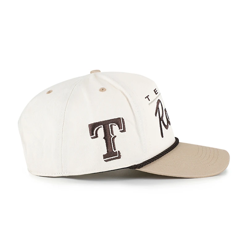 Men's '47  Natural/Tan Texas Rangers Neutral Terrain Hitch Rope Adjustable Hat