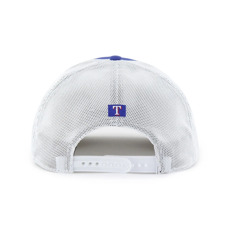 Casquette de camionneur ajustable Texas Rangers '47 Royal/White pour homme