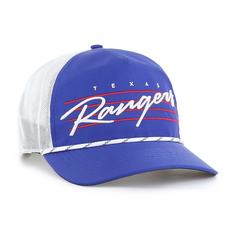 Men's '47 Royal Texas Rangers Brrr Downburst Mesh Hitch Adjustable Hat