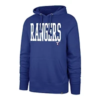 Sweat à capuche Dime Headline '47 Royal Texas Rangers pour hommes