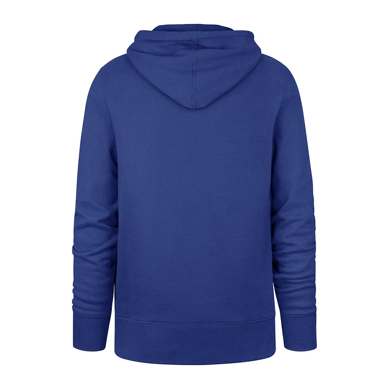 Men's '47 Royal Texas Rangers Dime Headline Pullover Hoodie