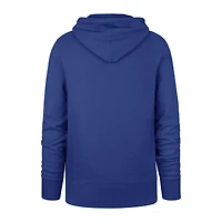 Men's '47 Royal Texas Rangers Dime Headline Pullover Hoodie