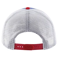 Men's '47 Royal Texas Rangers Gridiron Super Stripe Relaxed Trucker Hitch Adjustable Hat