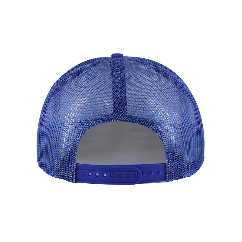 Casquette réglable de camionneur en maille avant en mousse '47 Royal Texas Rangers Lift Off pour hommes