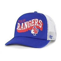 Casquette snapback en mousse Meander des Royal Texas Rangers '47 pour homme