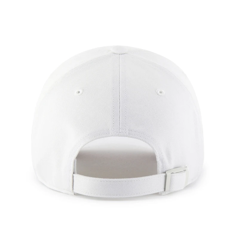 Men's '47 White Texas Rangers Foundational Pinch Offside Adjustable Hat
