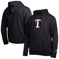 Men's Champion Black Texas Rangers All Star Embroidered Logo Hoodie