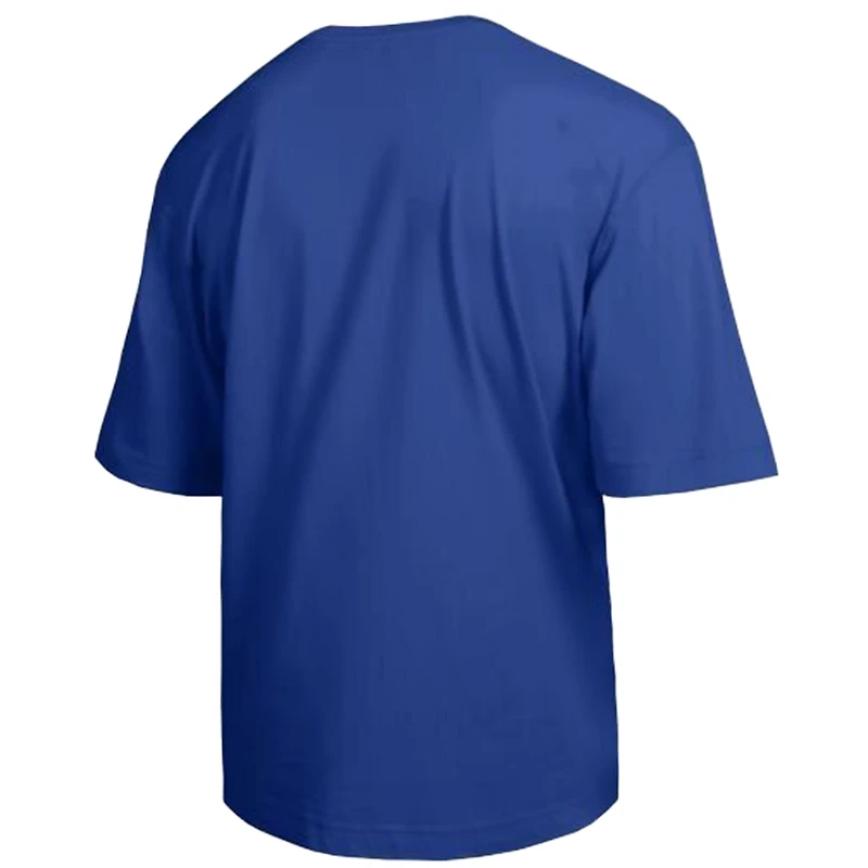 Men's Champion Royal Texas Rangers All Star Chenille Wordmark T-Shirt