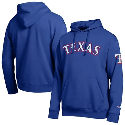Sweat à capuche Champion Royal Texas Rangers All Star pour homme